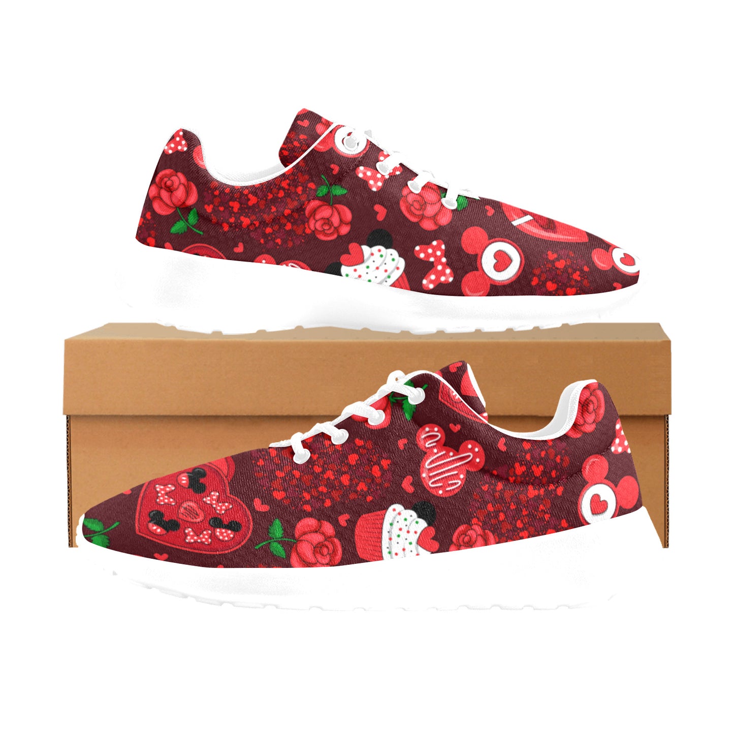 Valentines Day Candy Women's Athletic Shoes