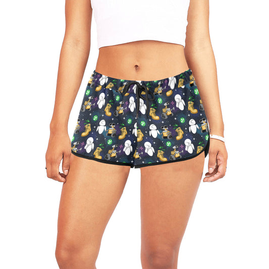 Disney Wall-E Love Needs No Words Women's Relaxed Shorts