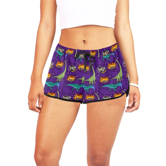 Not Our Dino Women's Relaxed Shorts