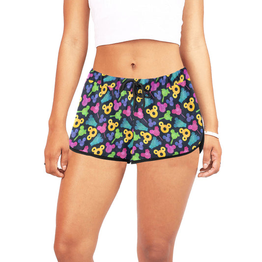 Glitter Snacks Women's Relaxed Shorts