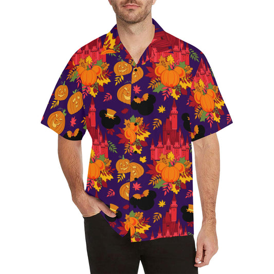 Fall Castles Hawaiian Shirt