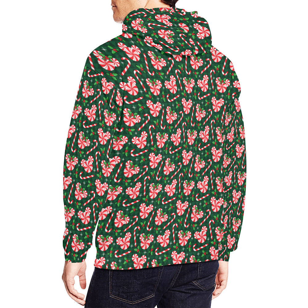 Peppermint Candy Hoodie for Men