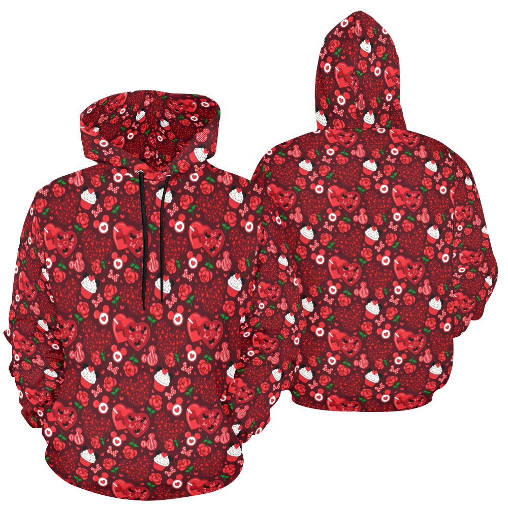 Valentines Day Candy Hoodie for Men