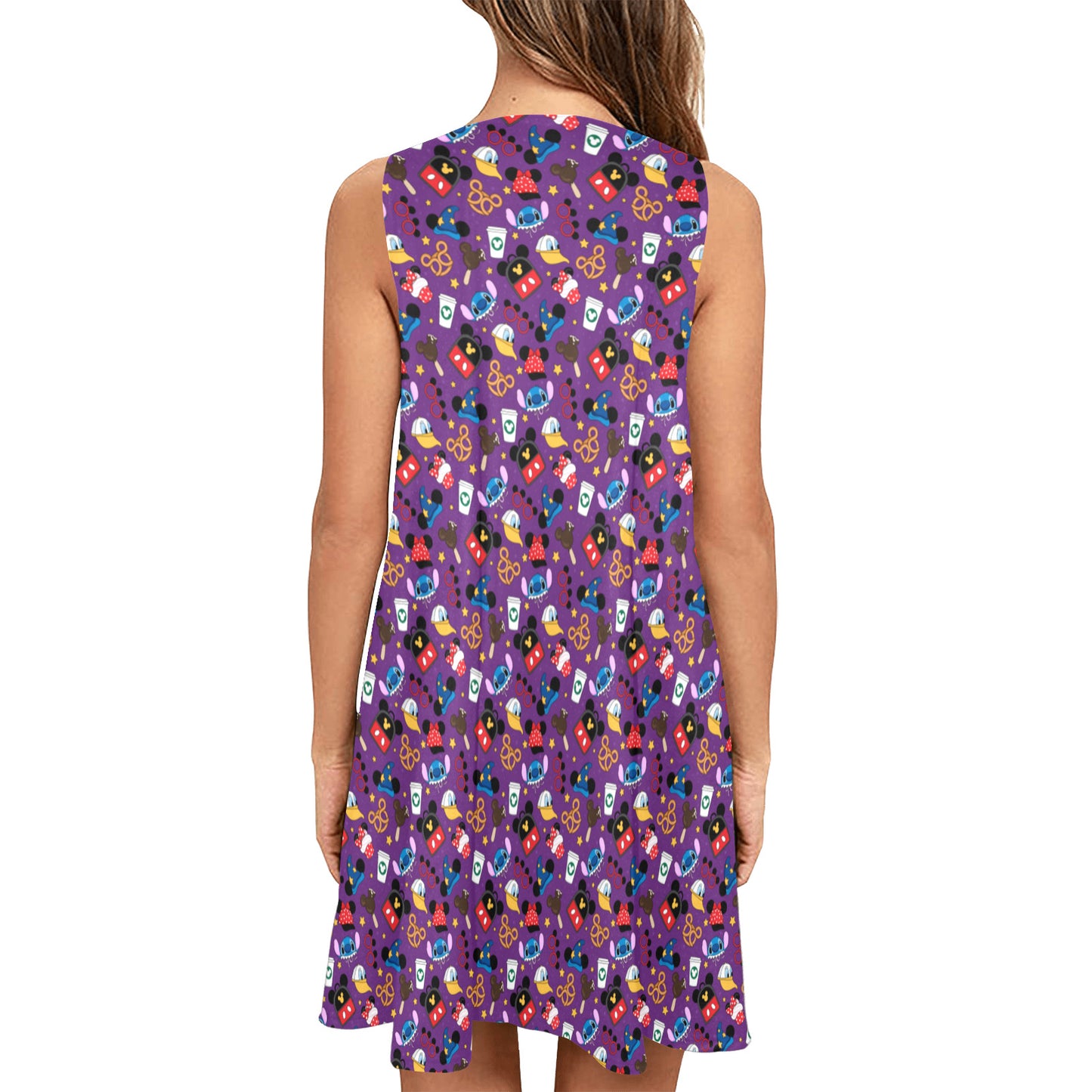 Park Fun Sleeveless A-Line Pocket Dress