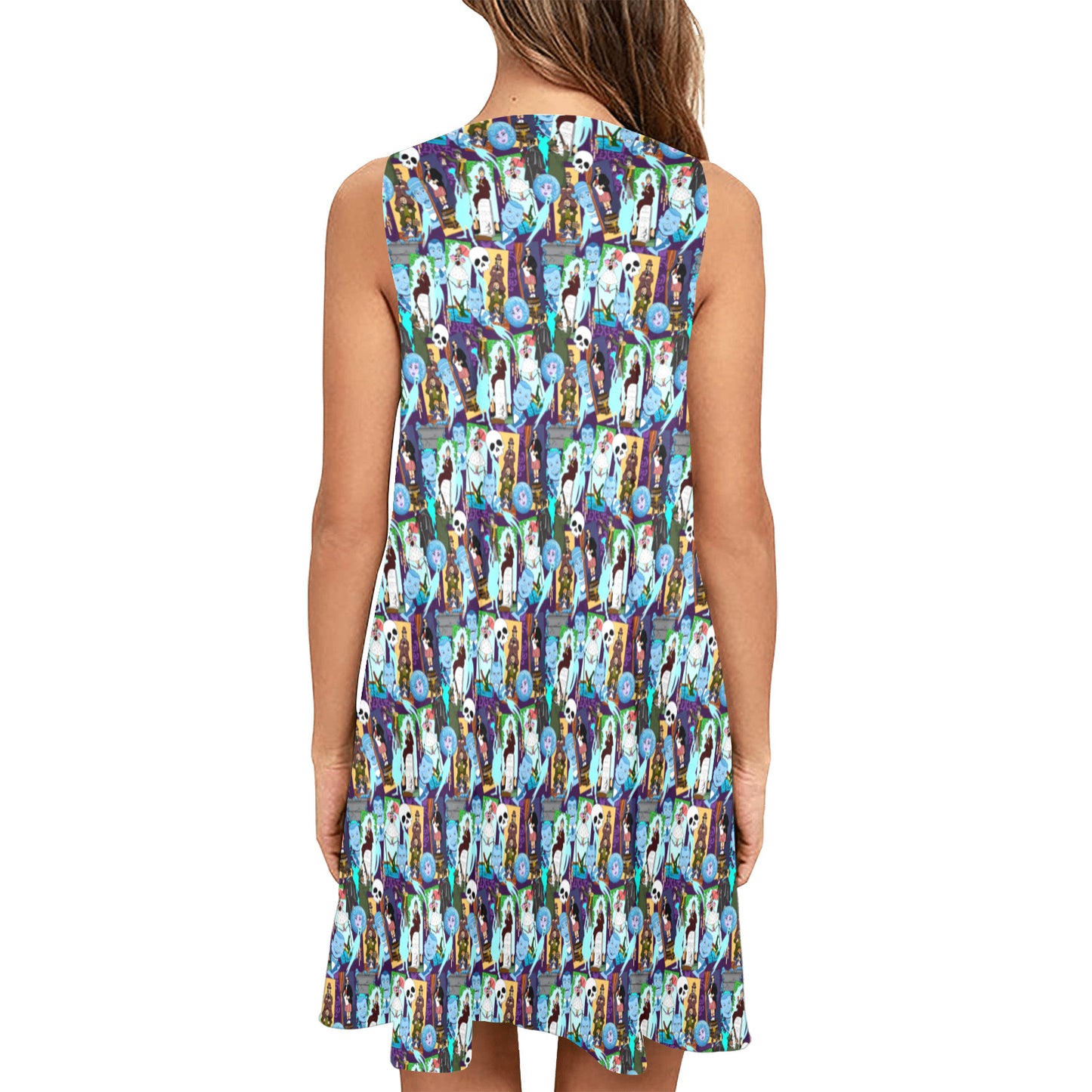 Haunted Mansion Favorites Sleeveless A-Line Pocket Dress