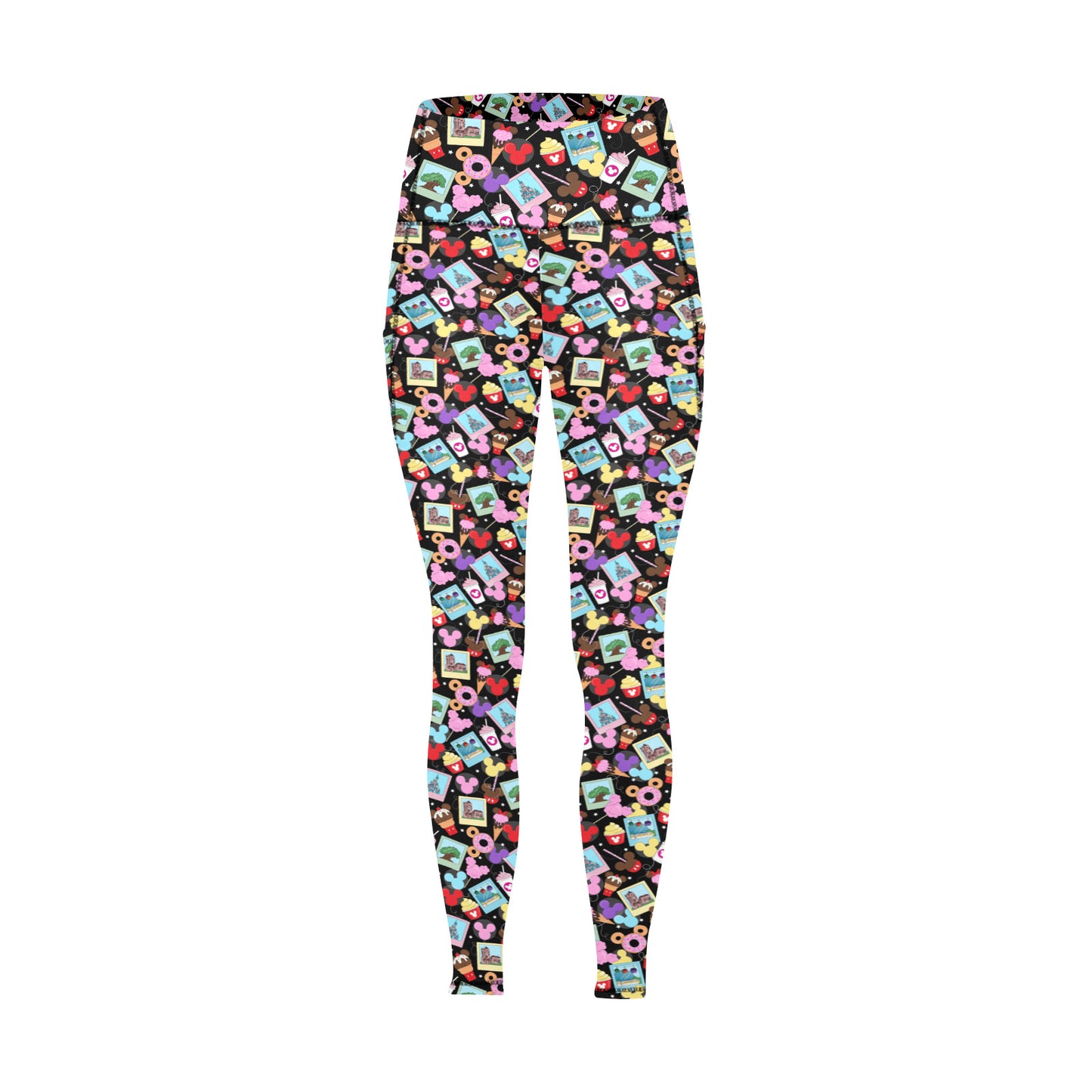 Park Polaroids Women's Athletic Leggings With Pockets