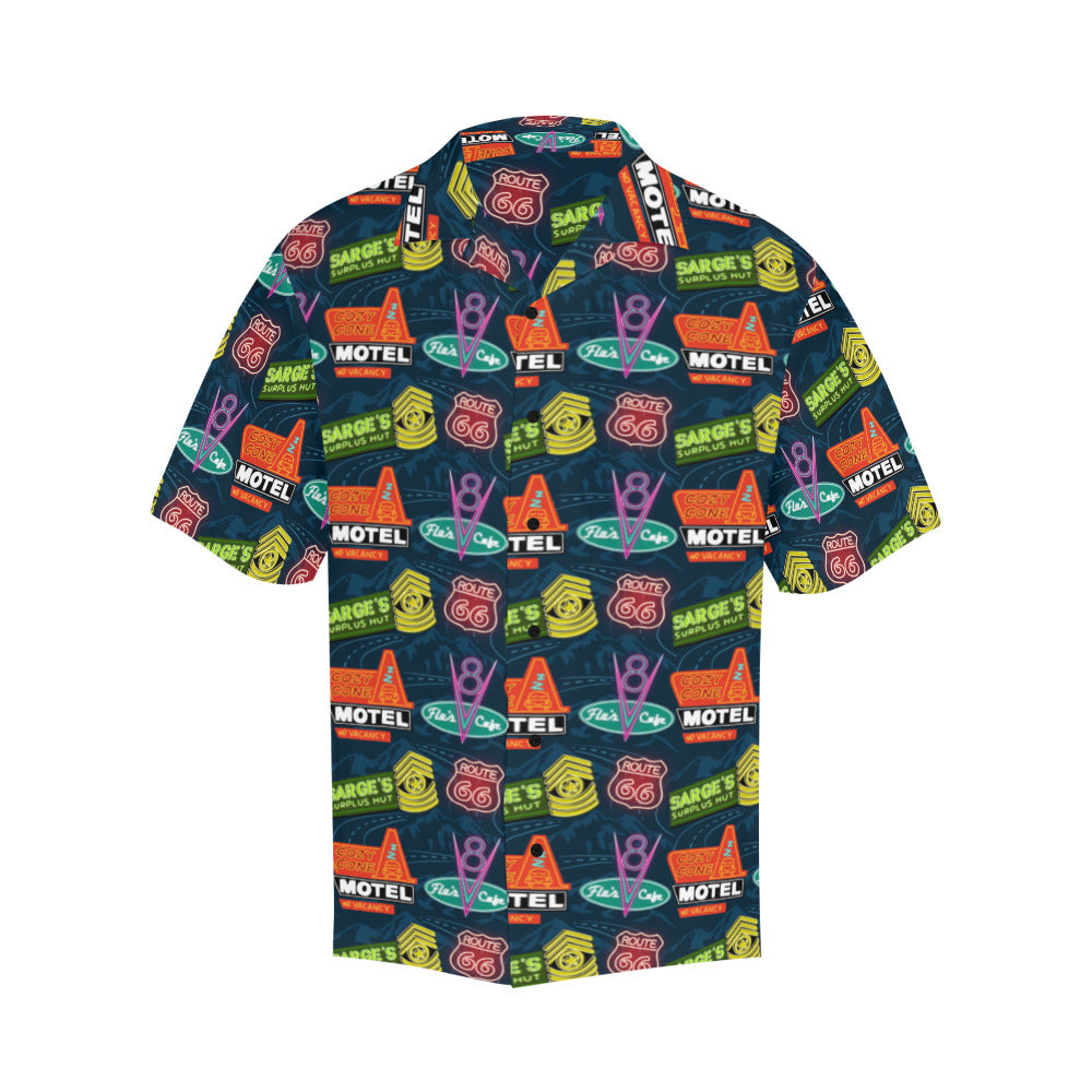 Neon Signs Hawaiian Shirt