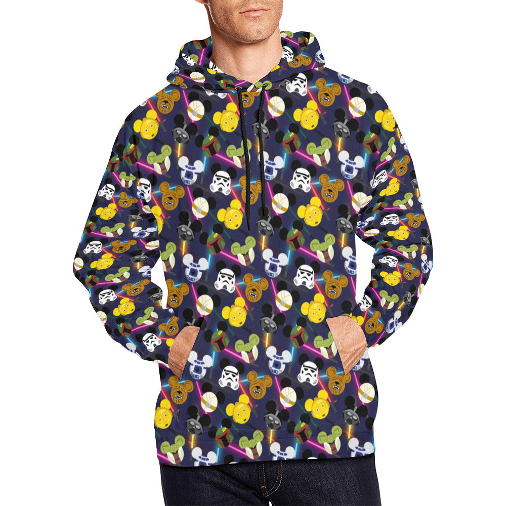 Star Wars Galaxy Friends Hoodie for Men