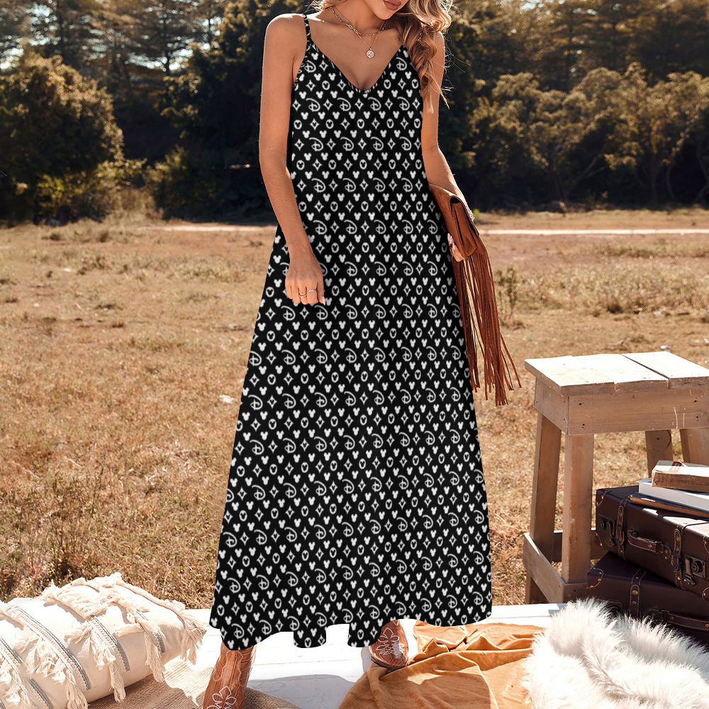 Designer Women's Summer Slip Long Dress