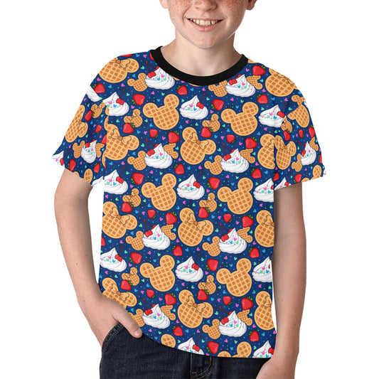 Waffles Kid's T-shirt - Ambrie