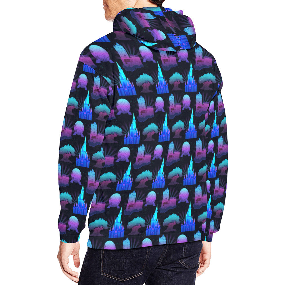 Parks At Night Hoodie for Men