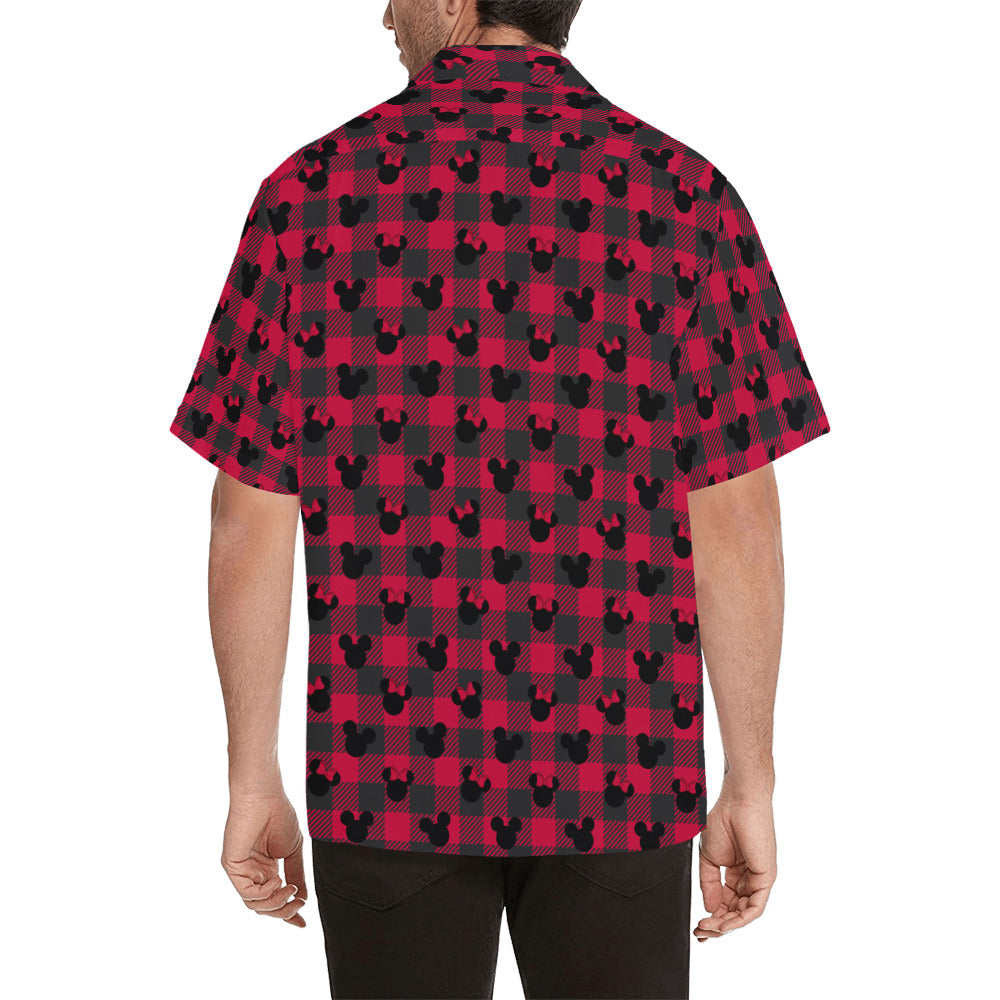 Buffalo Plaid Hawaiian Shirt