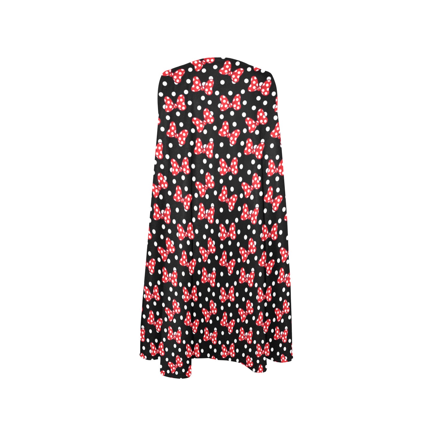 Polka Dots Sleeveless A-Line Pocket Dress