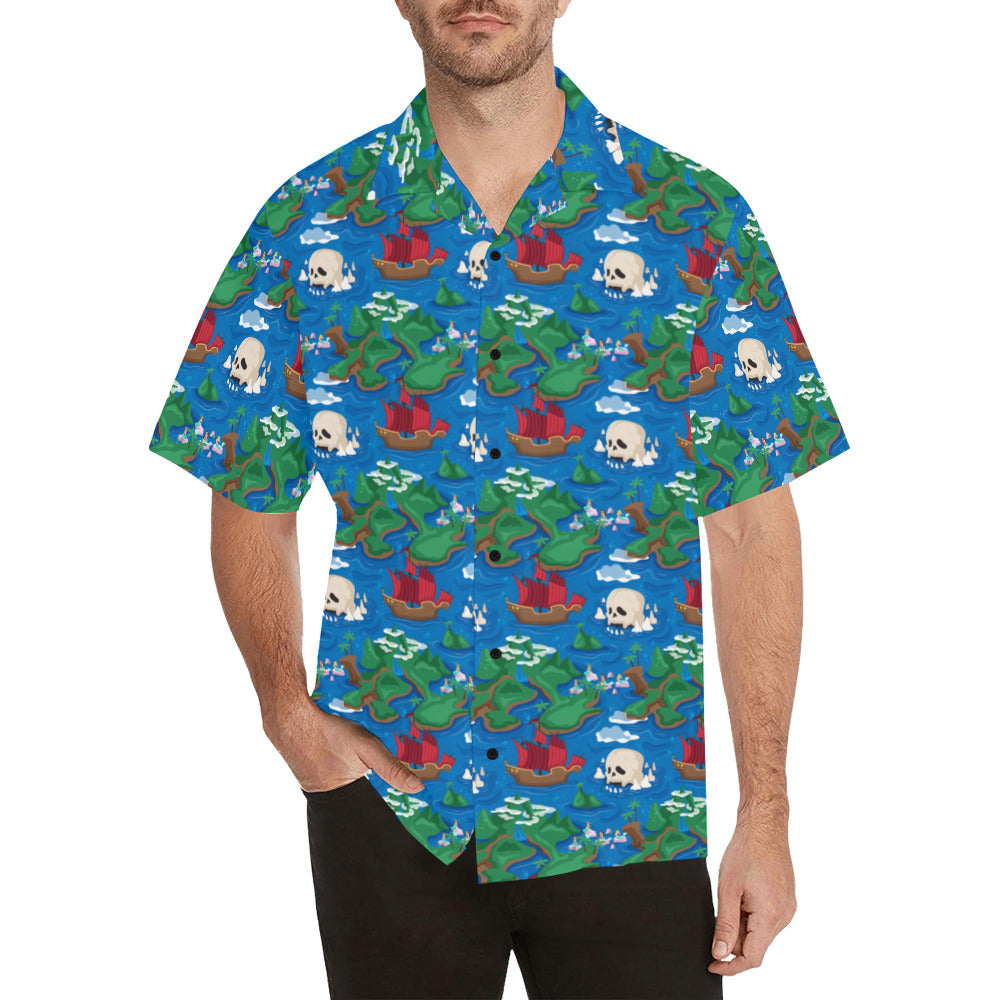 Neverland Map Hawaiian Shirt