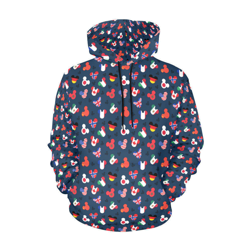 Mickey Flags Hoodie for Men