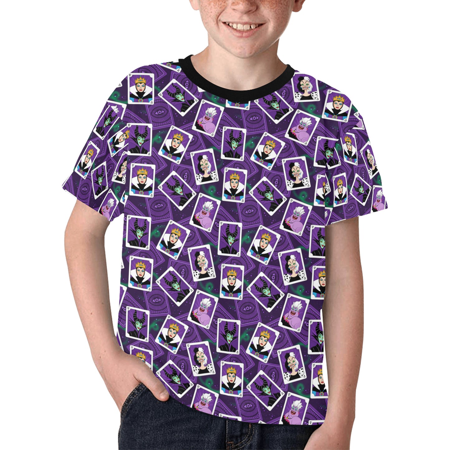 Villains Cards Kids' T-shirt