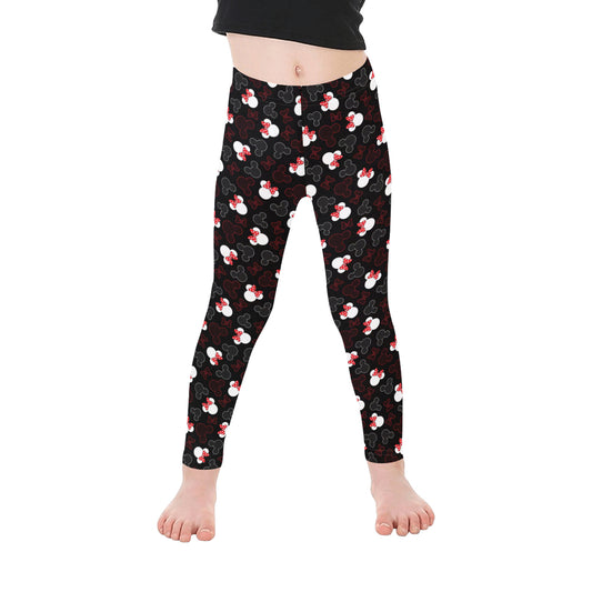 Mickey And Minnie Dots Kid's Leggings
