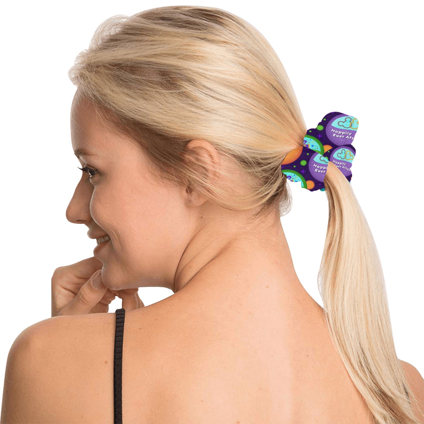 Button Collector Hair Scrunchie