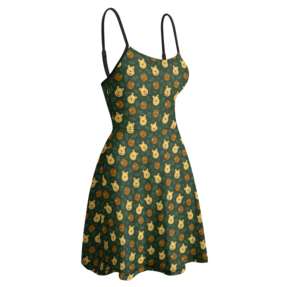Hunny Women's Sling Short Dress