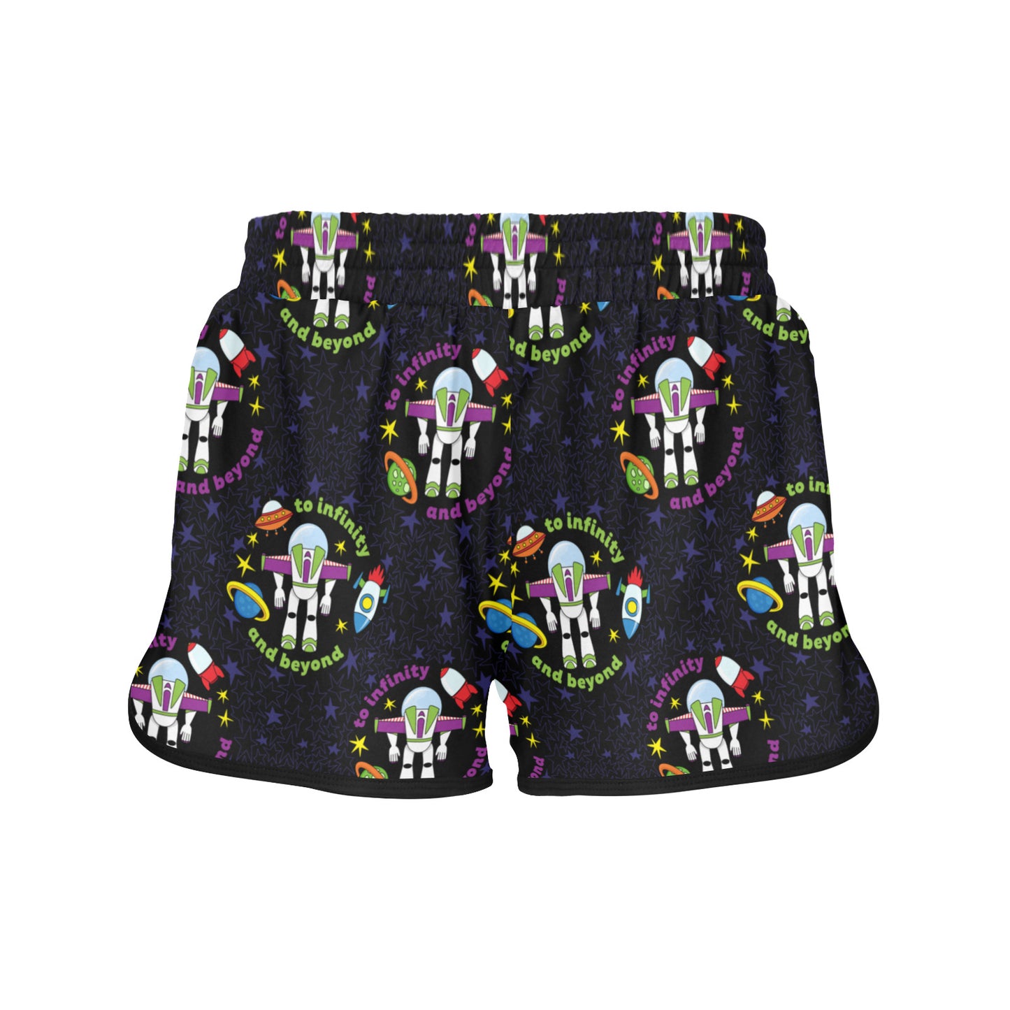To Infinity And Beyond Women's Athletic Sports Shorts