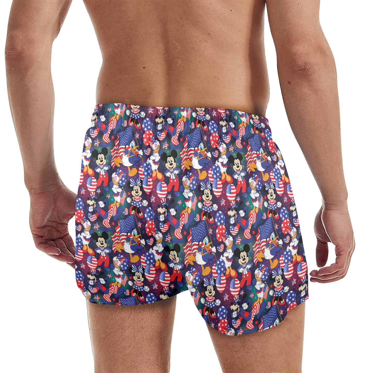 Disney America Men's Quick Dry Athletic Shorts