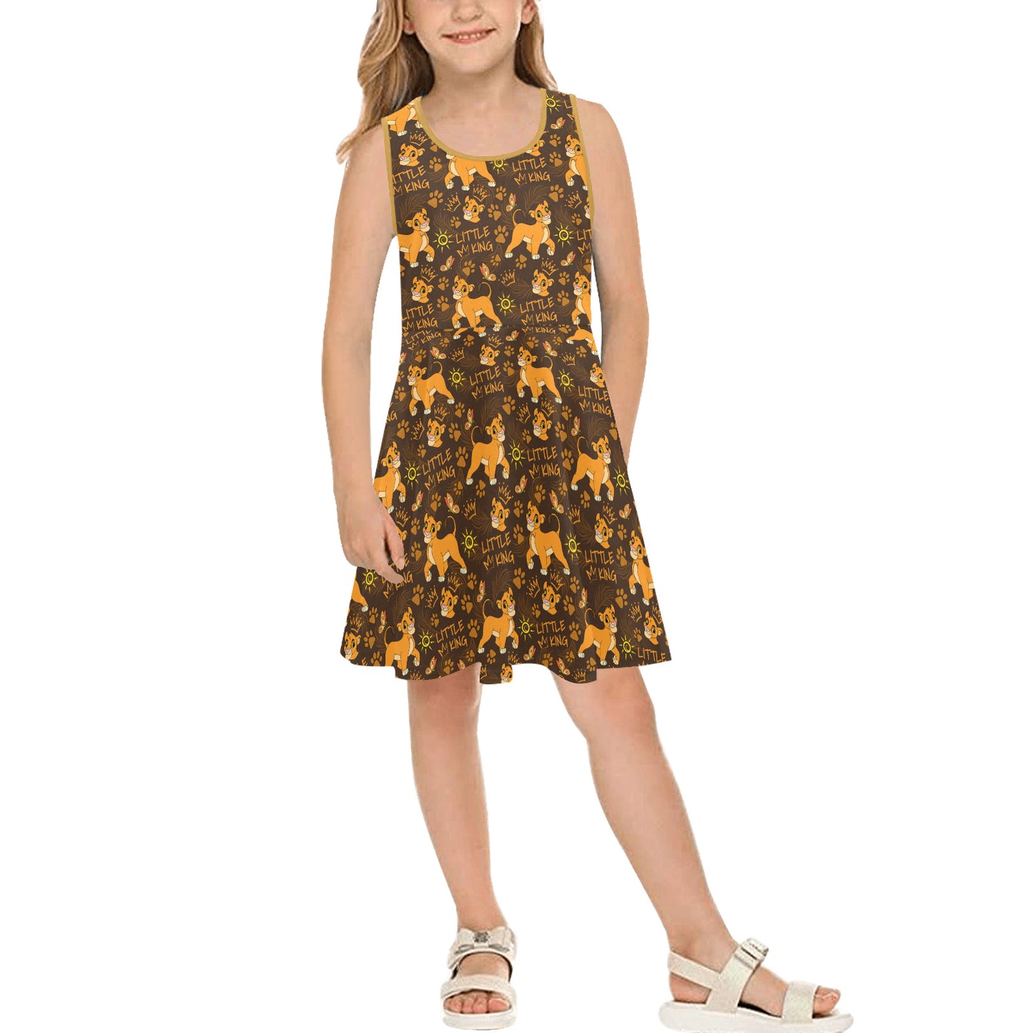 Little King Girls' Sleeveless Sundress