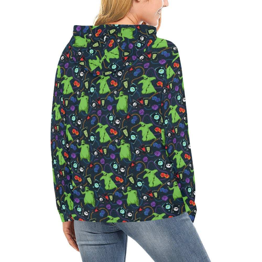 Oogie Cards And Dice Hoodie for Women