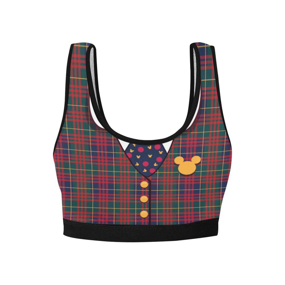 Plaid Women's Bra