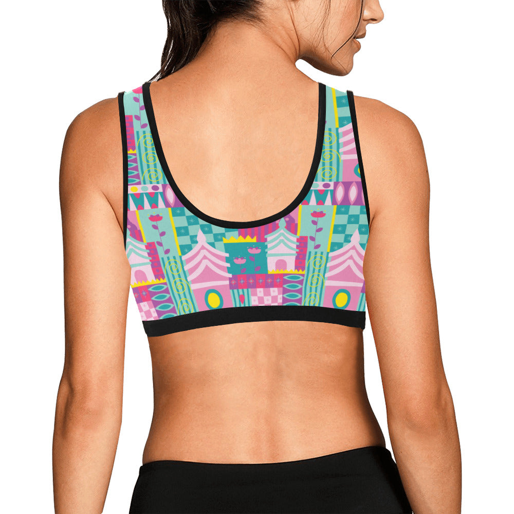 Small World Women's Sports Bra