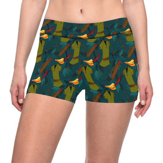 Disney Robin Hood Never Rob We Borrow Women's Short Leggings