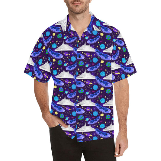 Space Mountain Hawaiian Shirt