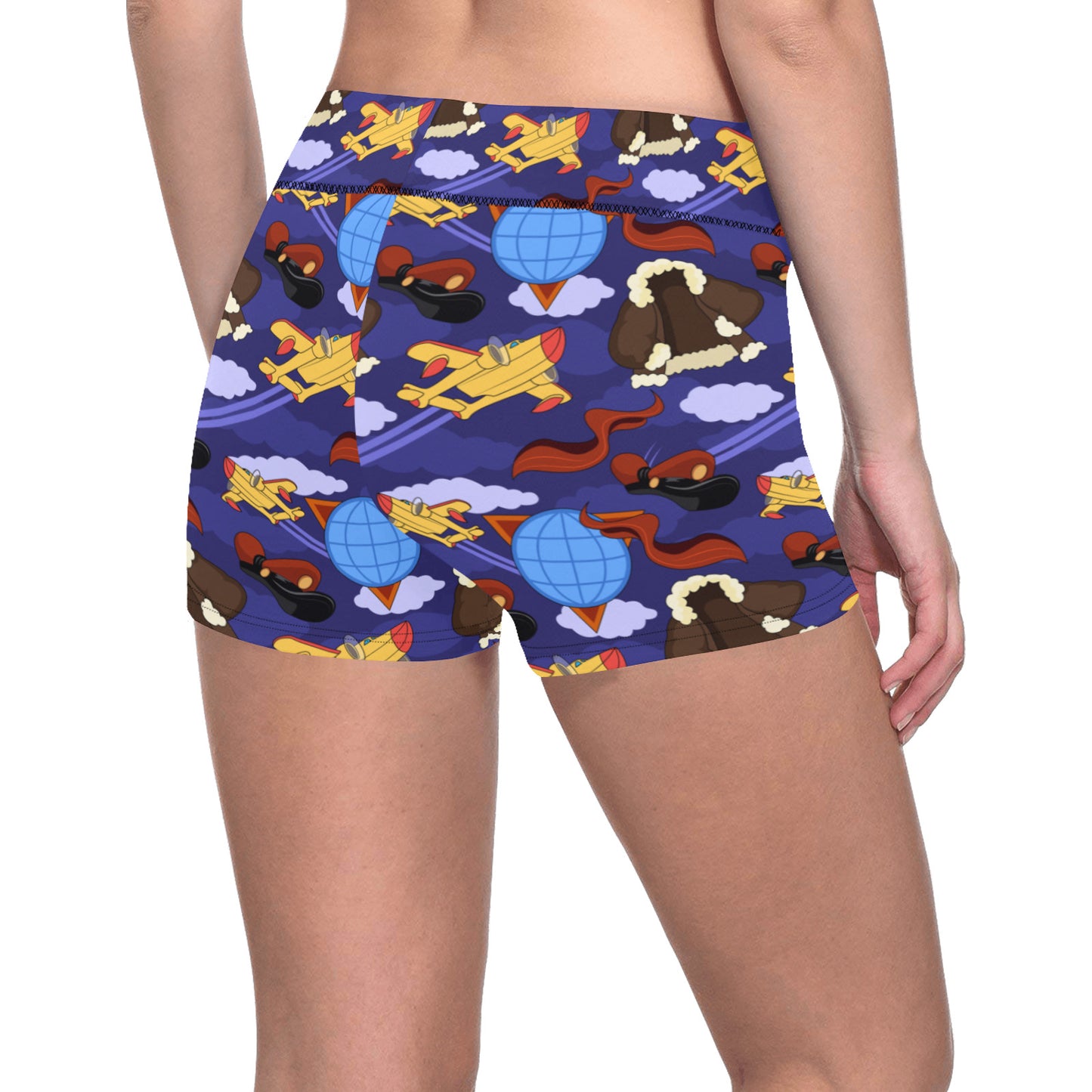 Disney Talespin Another Tale To Spin Women's Short Leggings