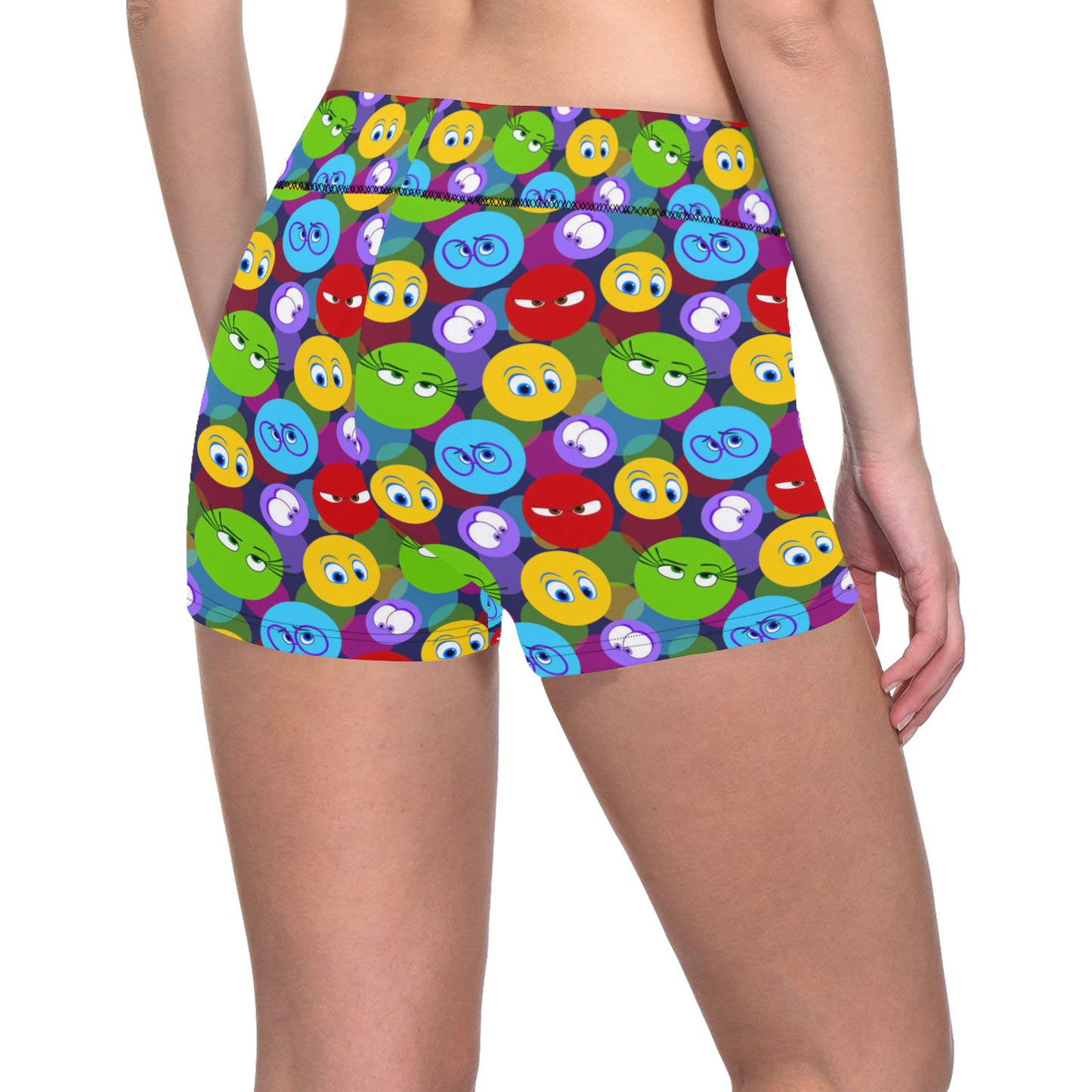 Disney Inside Out Emotions Women's Short Leggings