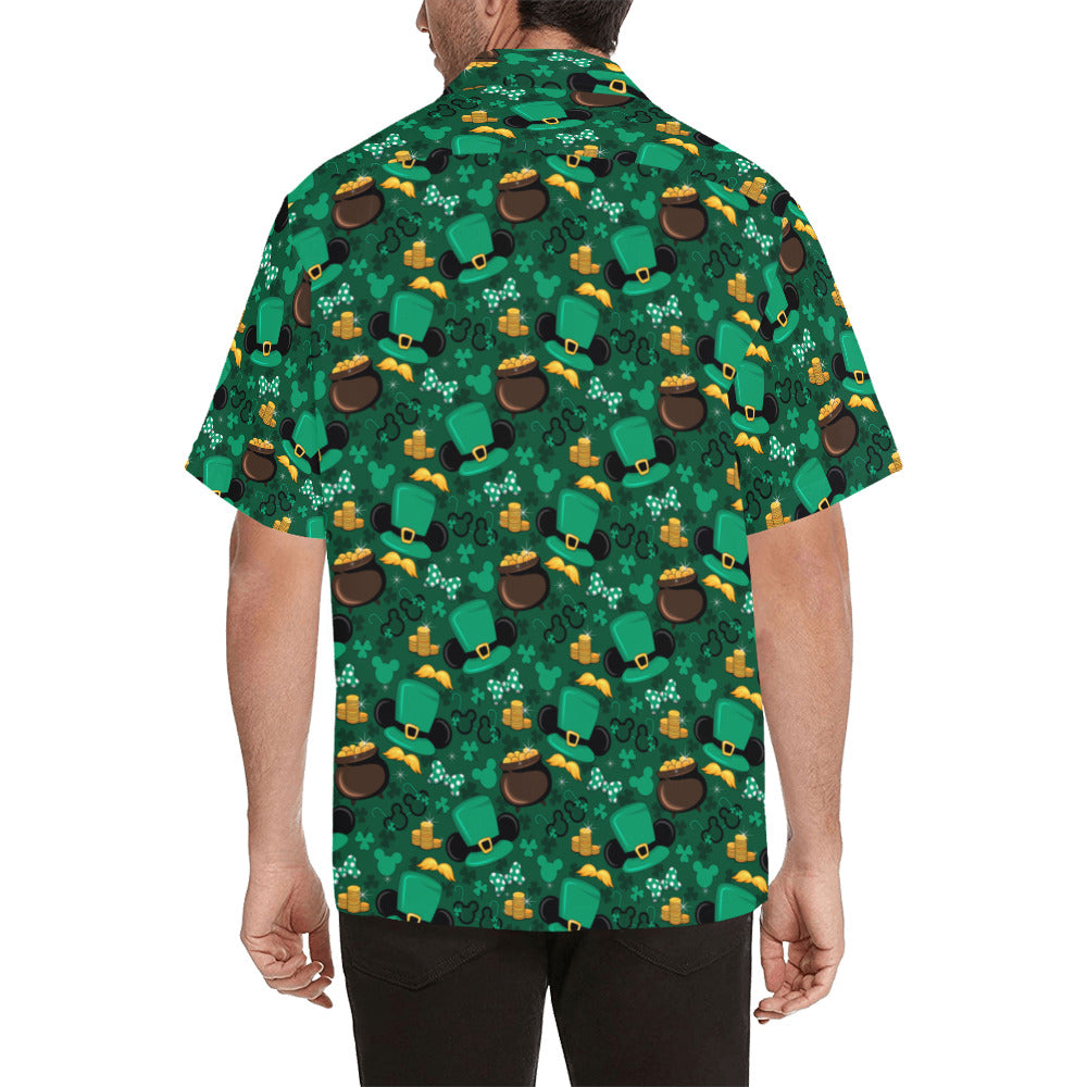 St. Patricks Day Green Hawaiian Shirt