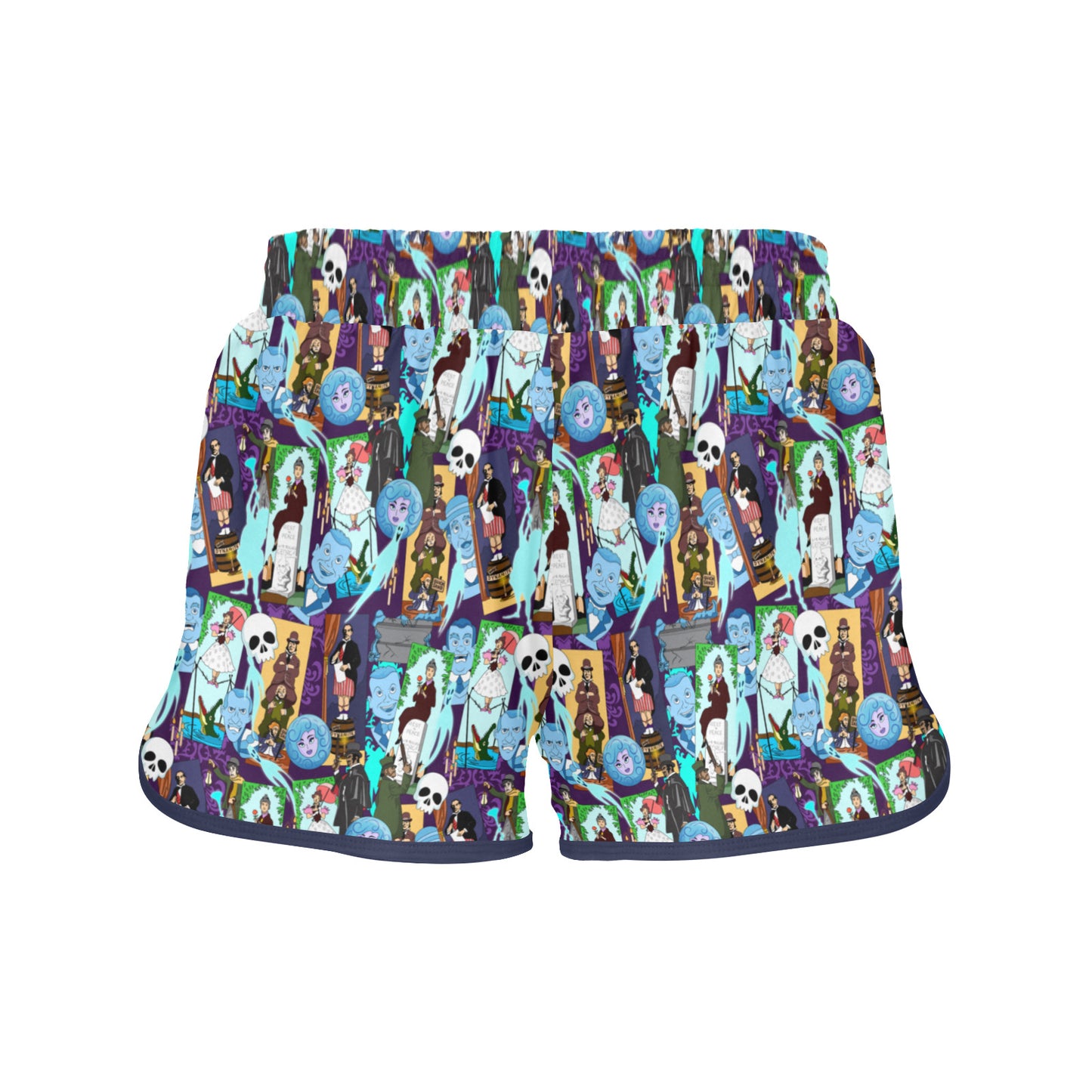 Haunted Mansion Favorites Women's Athletic Sports Shorts