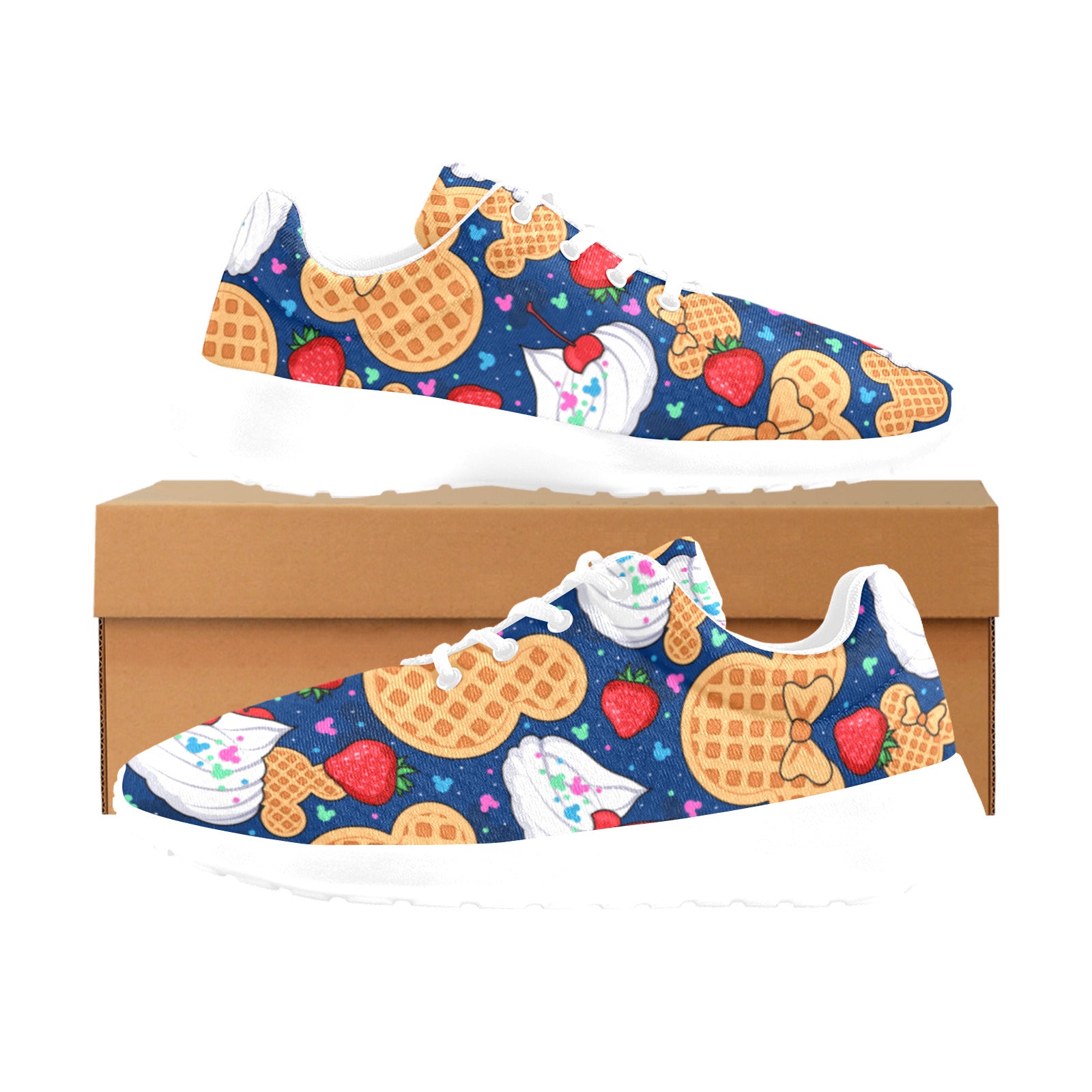 Waffles Women's Athletic Shoes - Ambrie