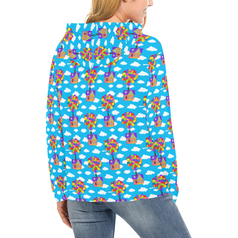 Disney Up Floating House Hoodie for Women