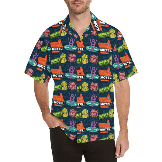 Neon Signs Hawaiian Shirt
