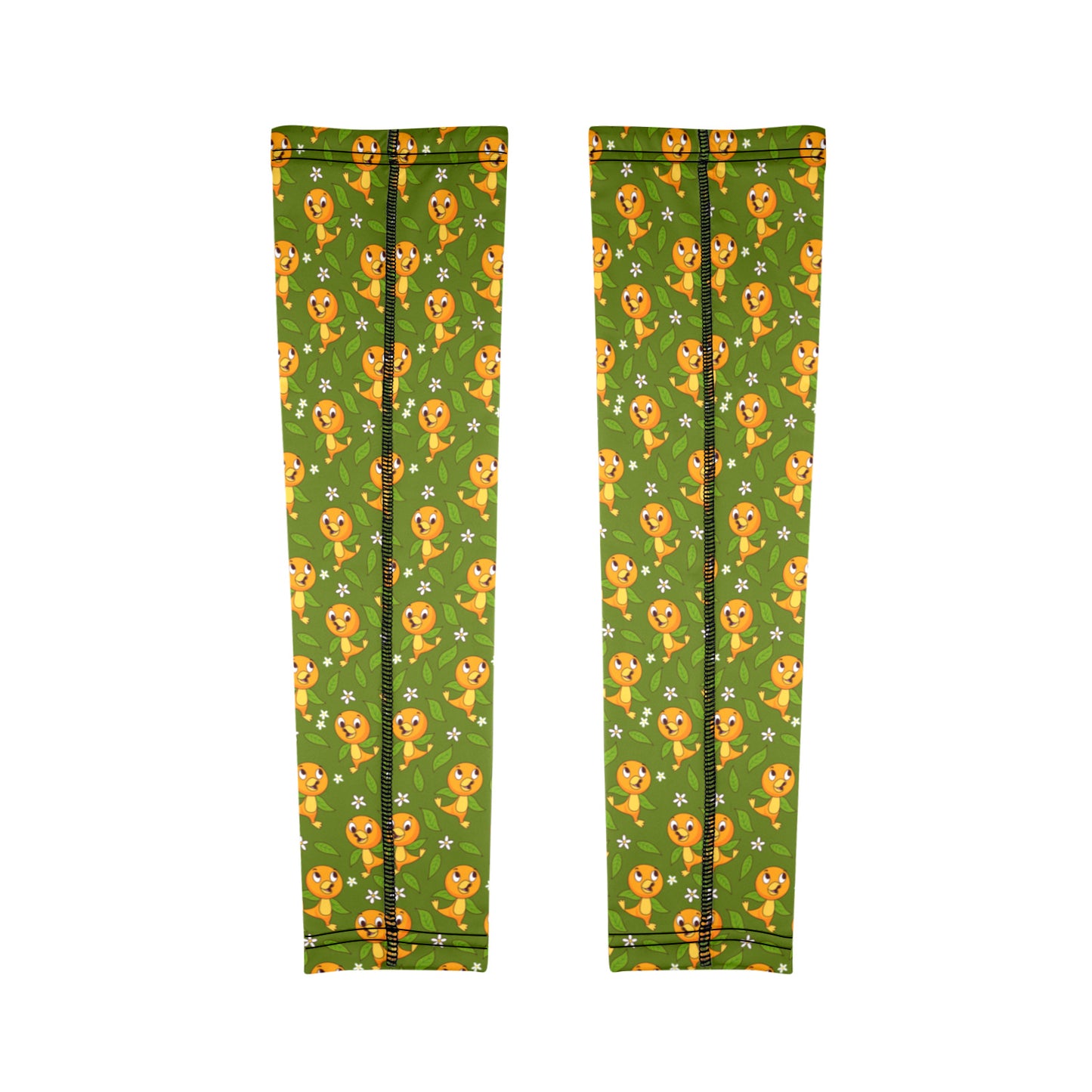 Orange Bird Arm Sleeves (Set of Two)