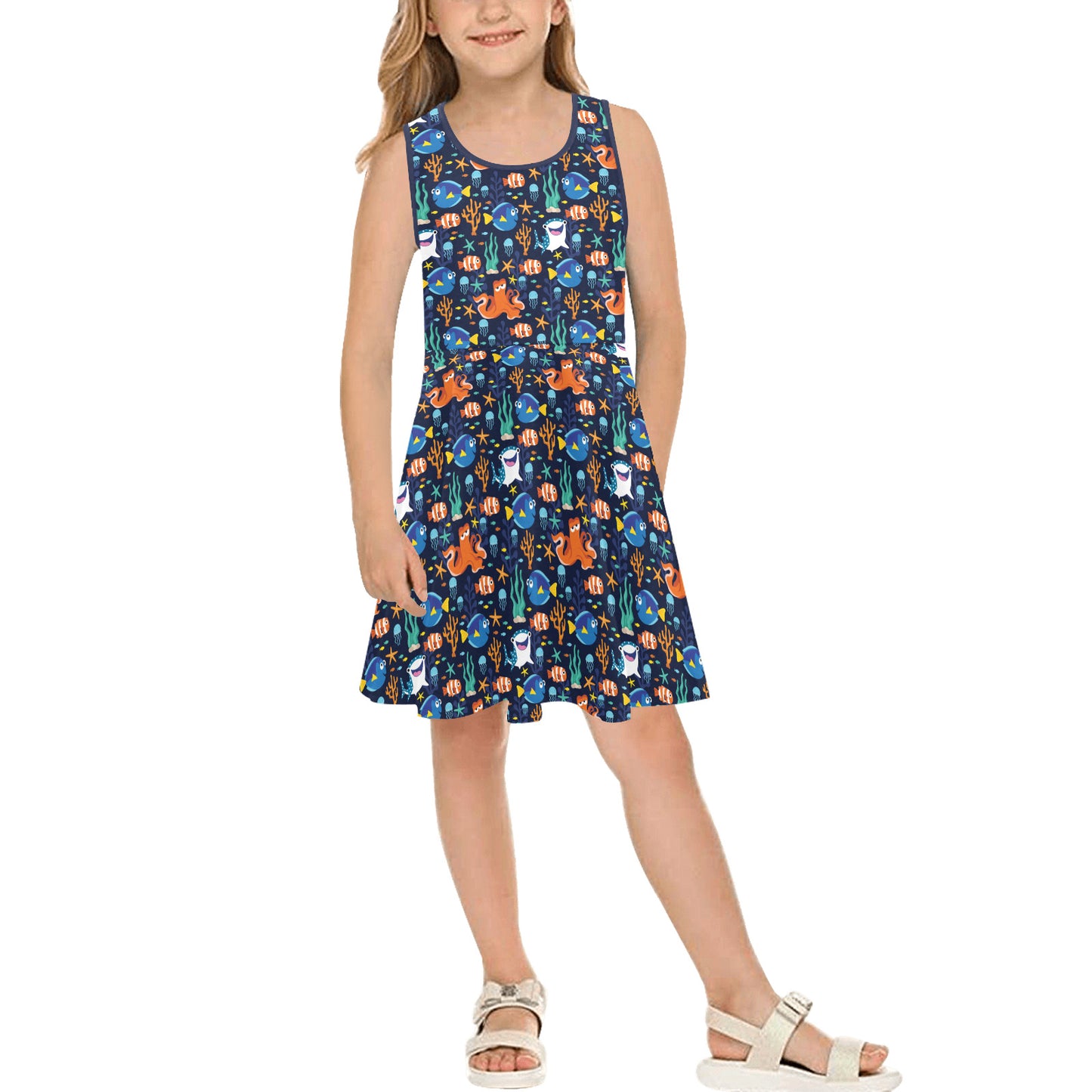 Dory Girls' Sleeveless Sundress