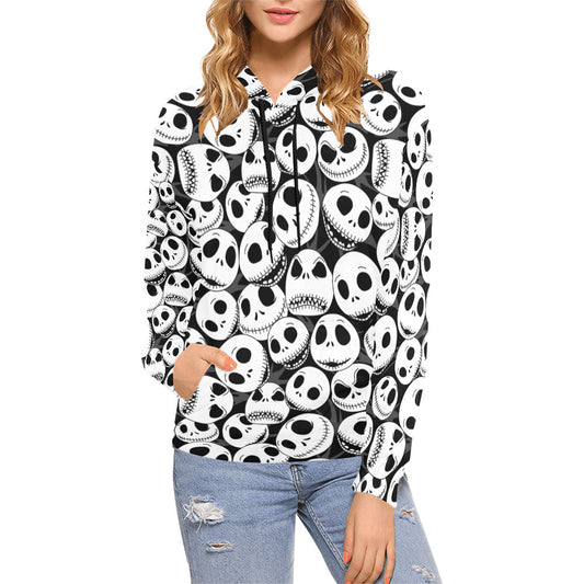 Jack's Faces Hoodie for Women