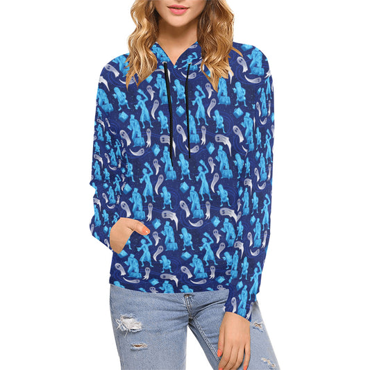 Hitchhiking Ghosts Hoodie for Women