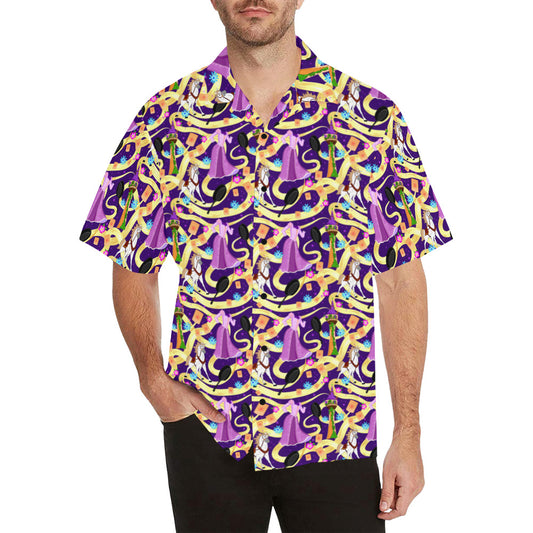 Disney Tangled Rapunzel Punzy Hair Hawaiian Shirt