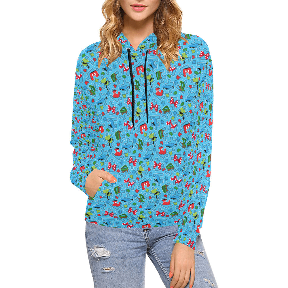 Puzzle Pieces Hoodie for Women