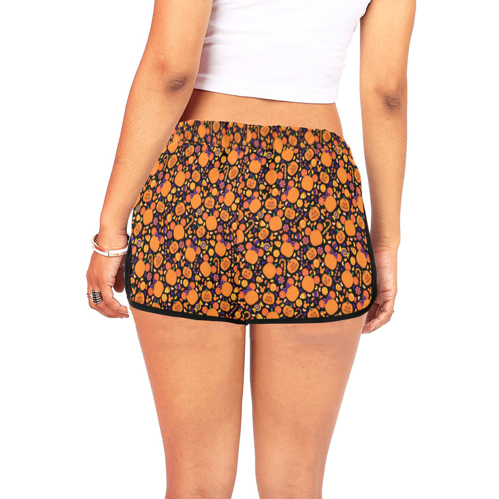 Pumpkins And Candy Women's Relaxed Shorts