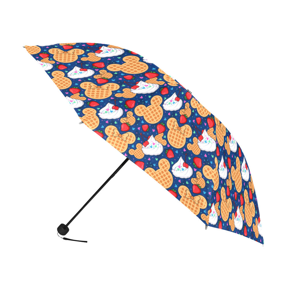 Waffles Anti-UV Foldable Umbrella