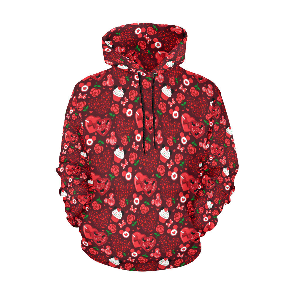 Valentines Day Candy Hoodie for Women