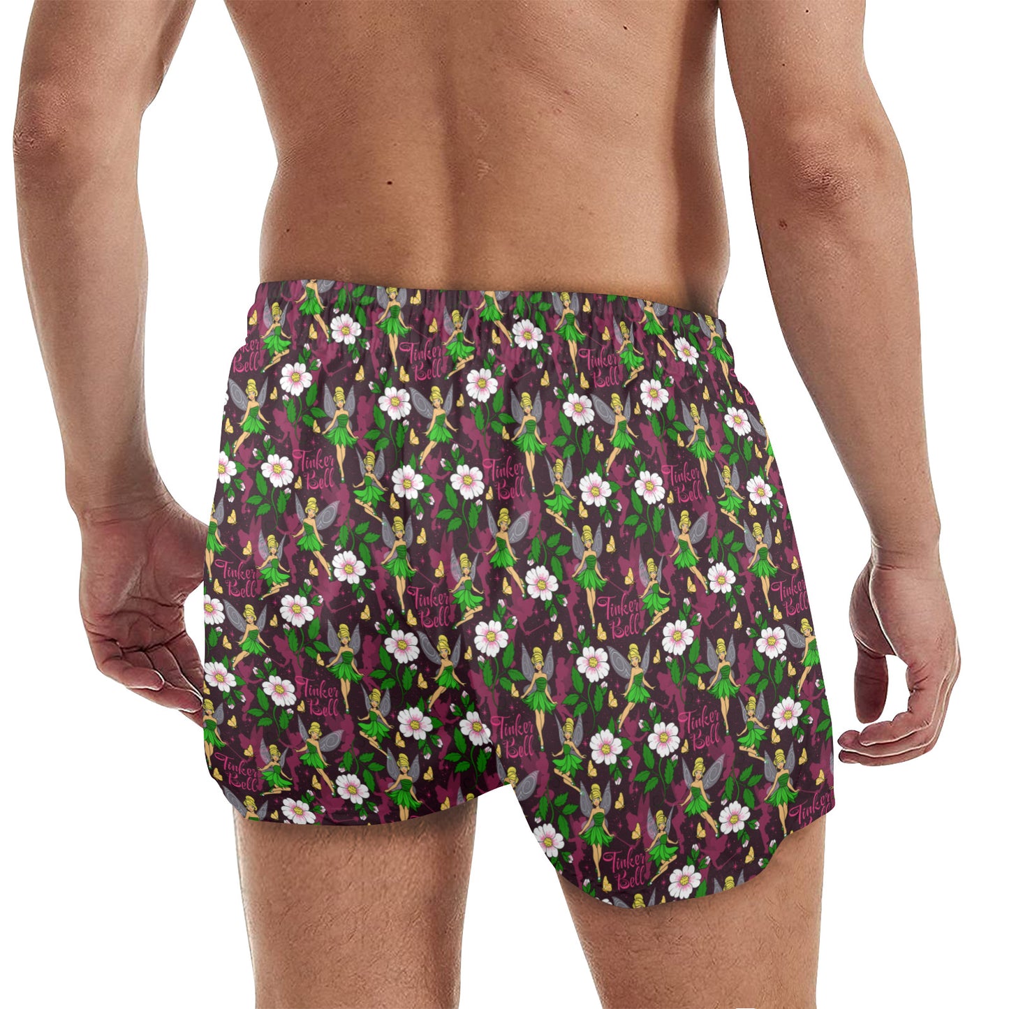 Tinker Bell Men's Quick Dry Athletic Shorts
