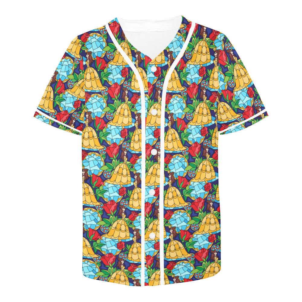 Stained Glass Baseball Jersey - Ambrie
