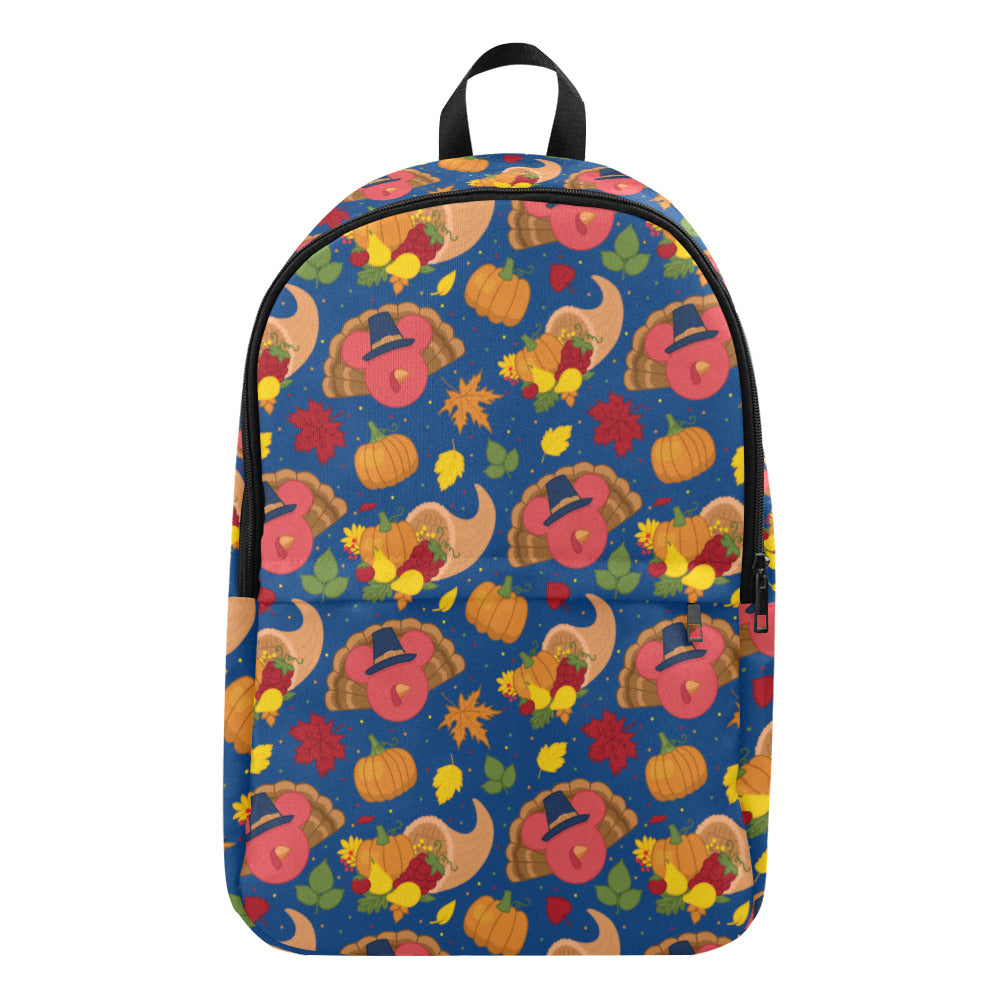 Thanksgiving Harvest Fabric Backpack